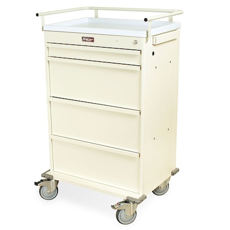 Harloff Multi Dose Medicine-On-Time Cart, 150 Card Capacity, Key Lock VLT150MOT